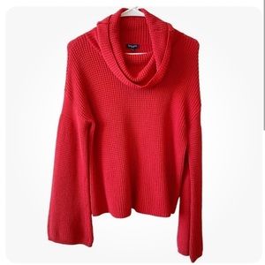 Splendid Waffleknit Sweater Sz S